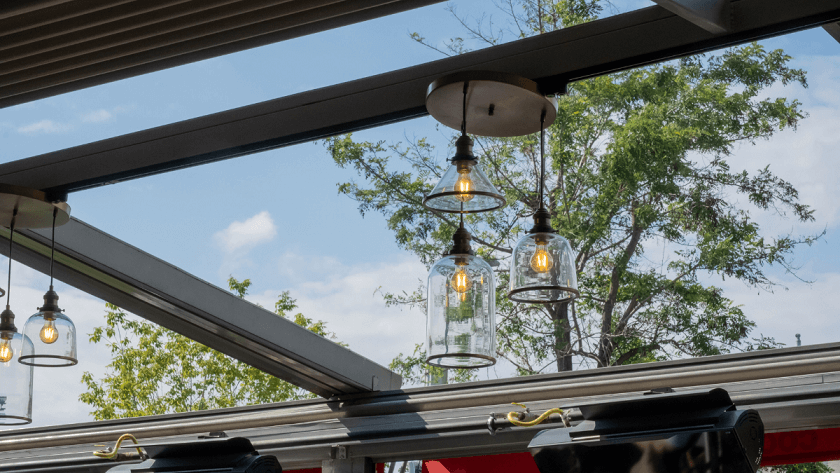 techo Cerramiento de restaurante